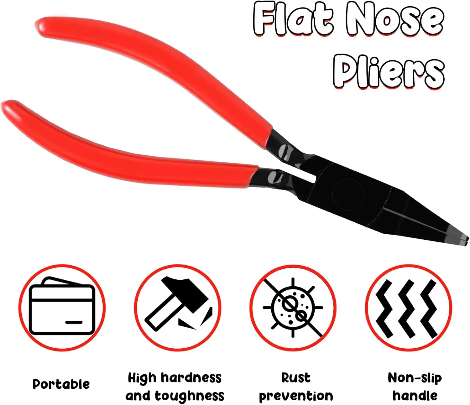 Steel Metal Hand Seamer 7-Inch Bender Plier Tools Sheet Metal Seamer Form Edge Seamer Seaming Plier with Ergonomic Handle 5