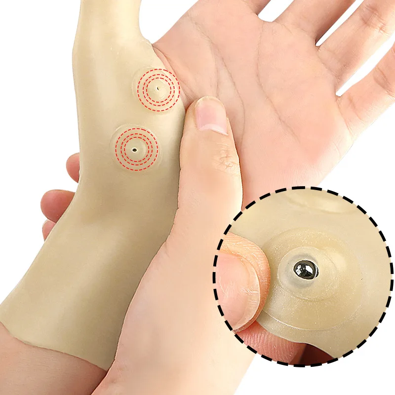2Pcs Magnetic Wrist Support Compression Gloves Elastic Wrist Protector Arthritis Wristbands Corrector Glove Pain Relief wrist brace wrist guard wrist support wrist support band