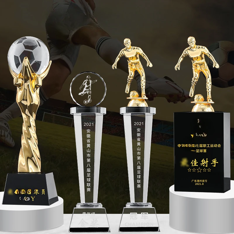Customized Sculpture Resin Trophy Decor, Sports Awards Trophies, Home Decoration Honorary Crafts, Creative Crystal Base, 1Pc