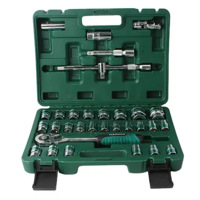 32pcs Of Household Tool Kit Set Hardware Tools Sockets Set Car Repair Tool Kit Set
