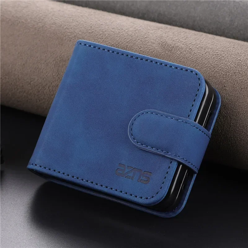 Sleek Magnetic Flip Wallet Case with Card Slot & Stand - Premium PU Leather Cover