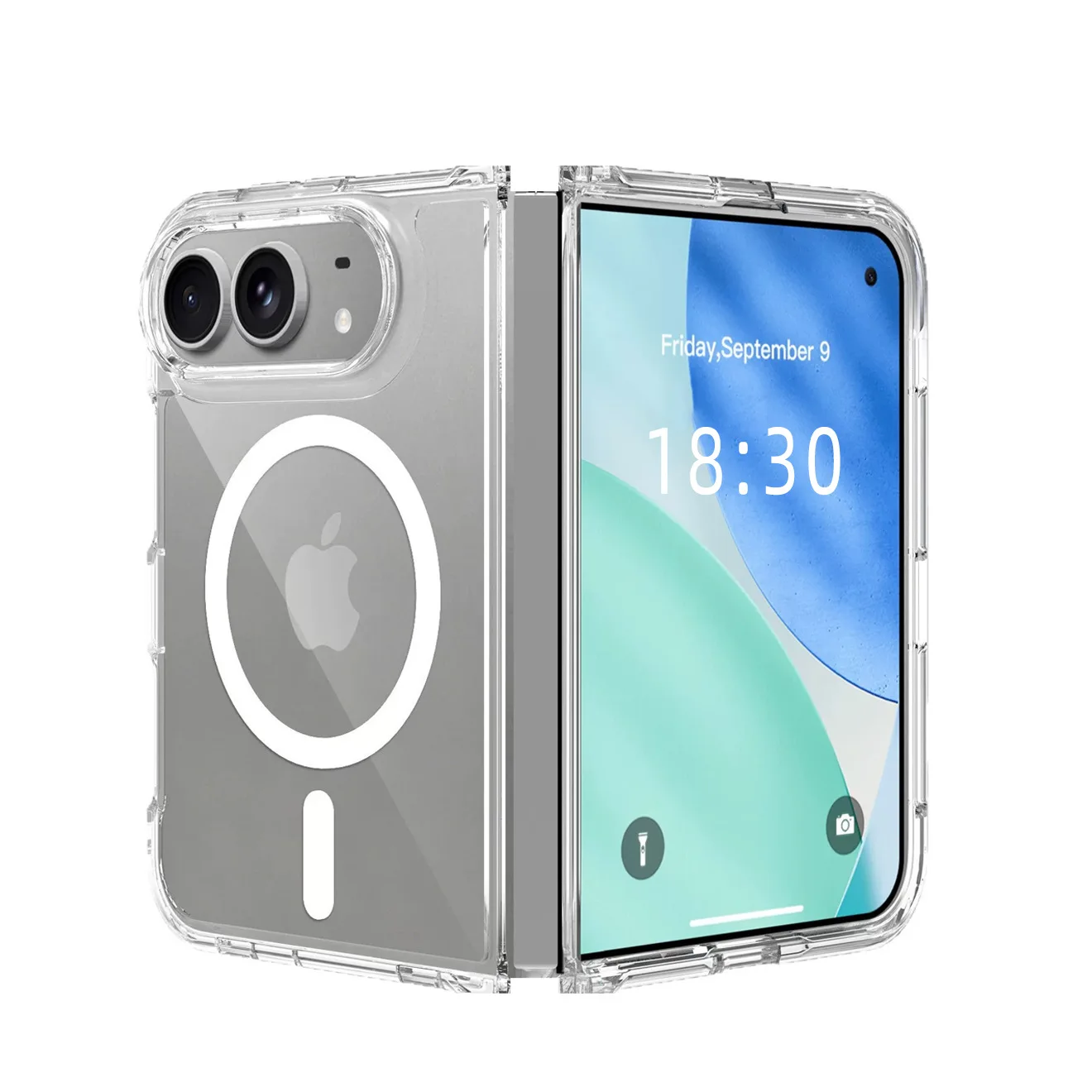 Magsafe Clear Phone Case with Enhanced Durability