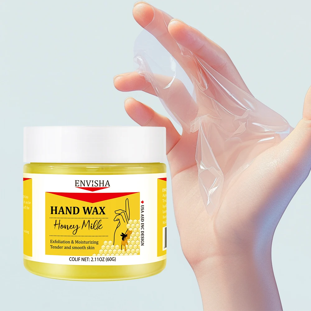 ENVISHA Beauty Health Skin Body Care Hand Mask Sakura Honey Deep Hydration Moisturizing Exfoliating Whitening Remove Dead Skin