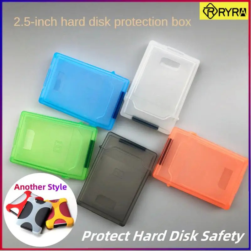 

2.5 Inch IDE SATA HDD Caddy Case External Hard Drive Disk Storage Box For Hdd Enclosure Case MultiColor Shockproof Portable Case