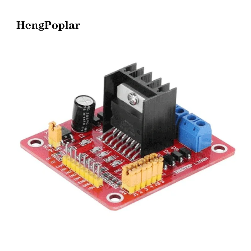 1 Pz L298N Modulo Scheda Driver L298 Motore Passo-Passo Smart Car Robot Breadboard Peltier Ad Alta Potenza