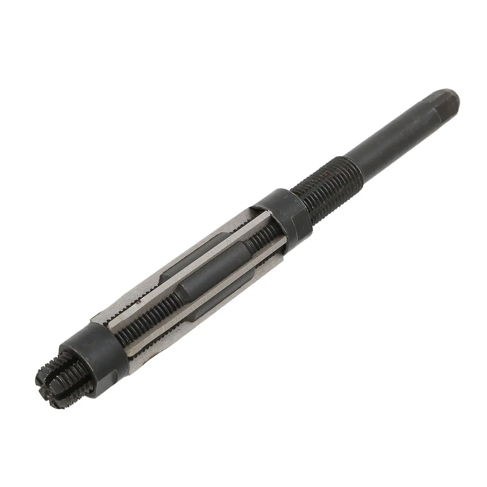 Adjustable 6-Flute Reamer Set - 64mm Length, 9SiCr, 19-21mm Adjustable Range Hand Chuck Tool 4