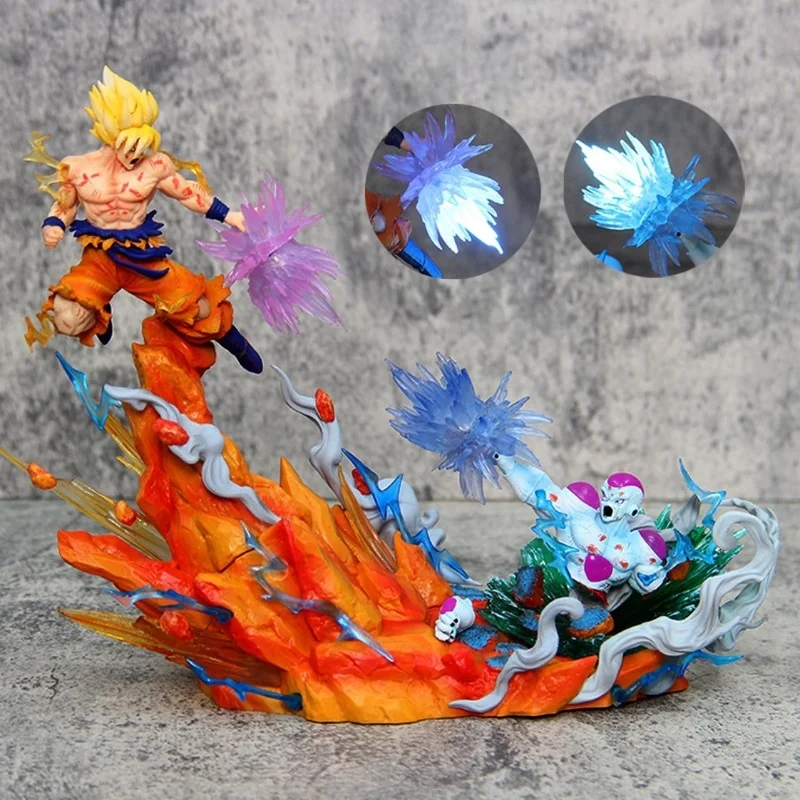 Figurine Dragon Ball Z Goku Vs Freezer 25 Cm PVC