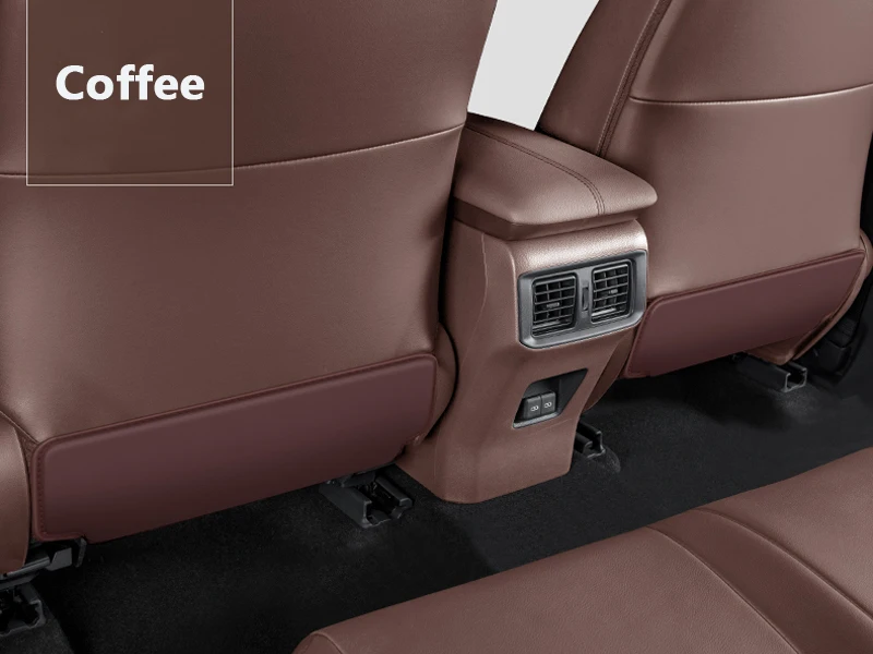 Für Toyota CHR CH-R CH R 2018-2024 Auto Sitz Abdeckung Sitz Rückenlehnen Anti Kick Matte Schutz Pad Mikrofaser leder Schutz Abdeckung – Detail 13