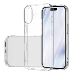 Ultra Thin Clear Silicone Soft Transparent Phone Case - iPhone 13 Mini (Clear Case)