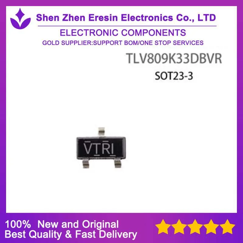 

Бесплатная доставка, 5 шт./лот TLV809K33DBVR SOT23-5, новый и оригинальный