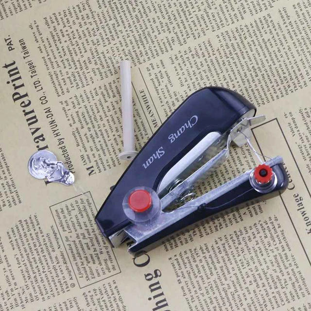 1PC Mini Sewing Machines Needlework Cordless Hand-Held Clothes Useful  Portable Sewing Machines DIY Apparel Sewing Fabric Tool - AliExpress