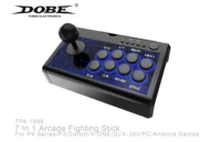 DOBE 7 In1 USB Arcade Fight Stick Street Fighting Joystick Controller for PS3 / PS4 / XBOX ONE / XOBX 360 / PC / Android /Switch - Image 2