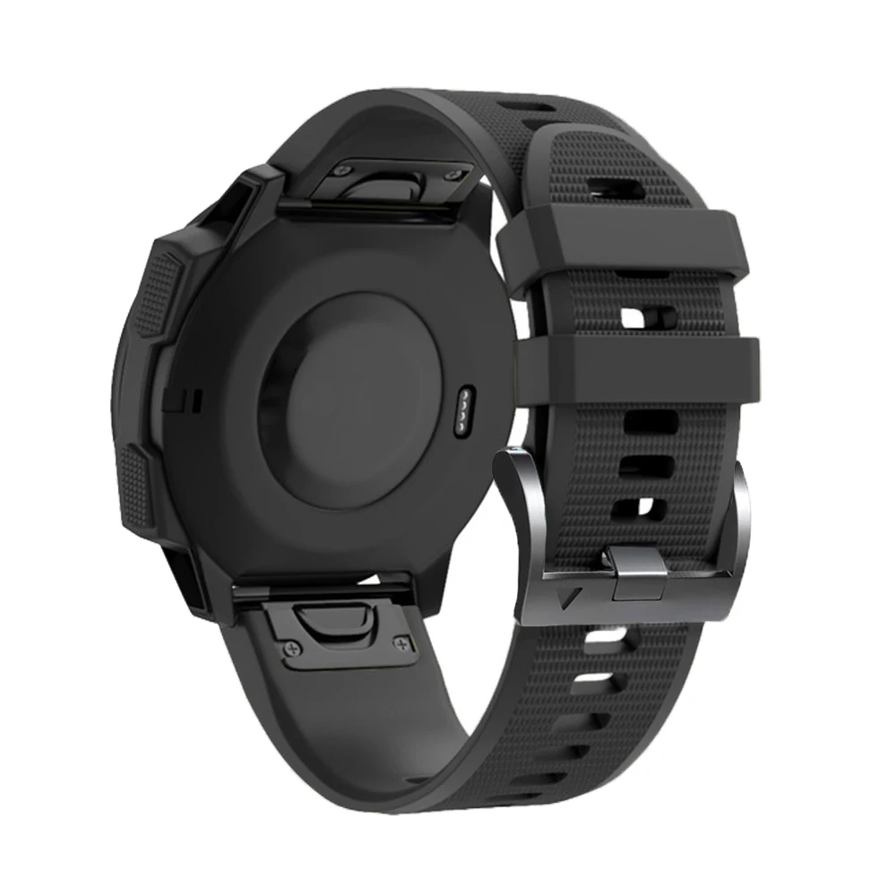 Versatile Silicone Quickfit Watch Strap - 26mm/22mm Adjustable Band