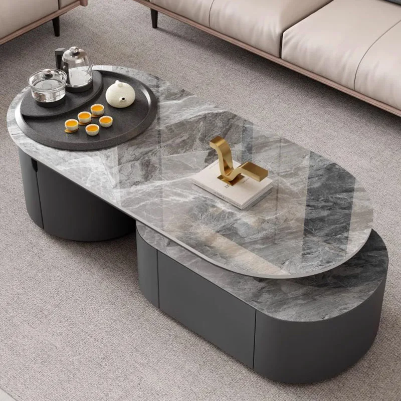 

Extendable Adjustable Coffee Table Simple Clear Industria Bedroom Side Table Aesthetic Unique Stolik Kawowy Room Accessories