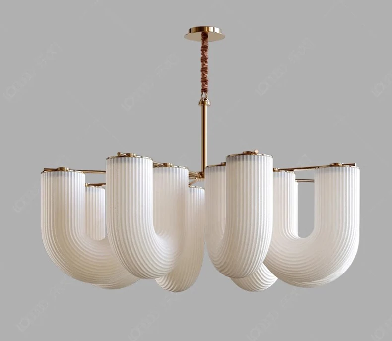 Vintage Glass Pendant Light 9