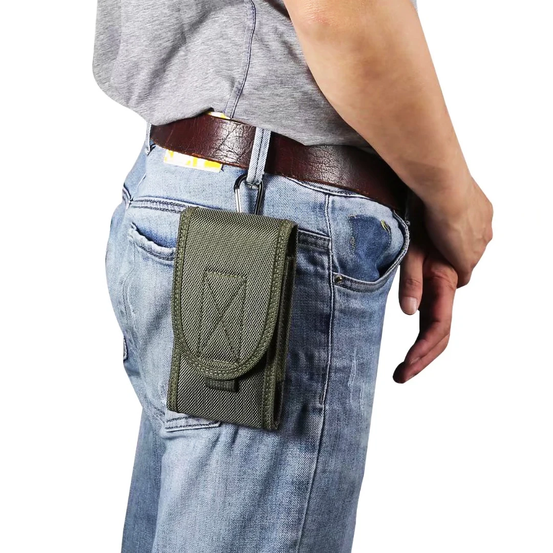 Tactical Military-Style Phone Belt Clip Case & Waist Bag