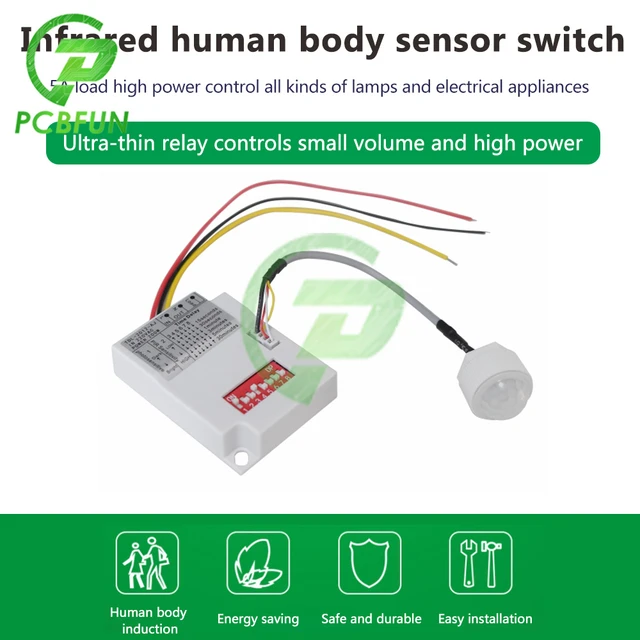 Infrared ECU 220VAC Wall Outlet Controller with Remote