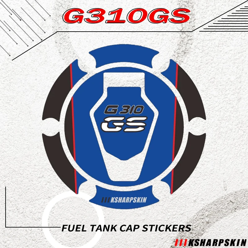 

Motorcycle 3D carbon fiber fuel tank cover pad body parts protection sticker for BMW G310GS