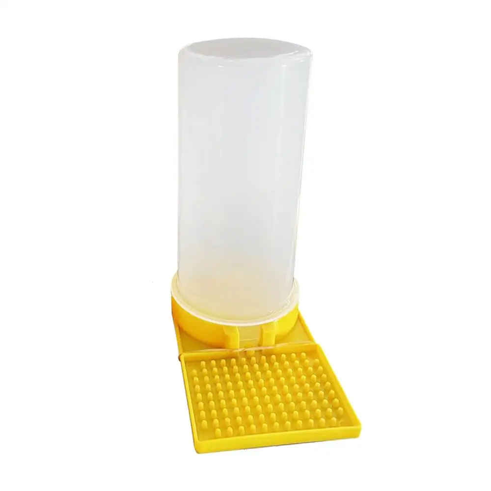 Geflügelfutter- und Wasserspender, Auslaufsicher, Große Kapazität, Transparenter Futter- und Wasserbehälter für Küken, Wachteln und Bienen – Detail 14