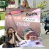 Fashion Pop Singer The Kid L-LAROI Four Seasons Blanket Sofa Cover Travel Bed Plush Blanket Travel Office Break Blanket Gift 3
