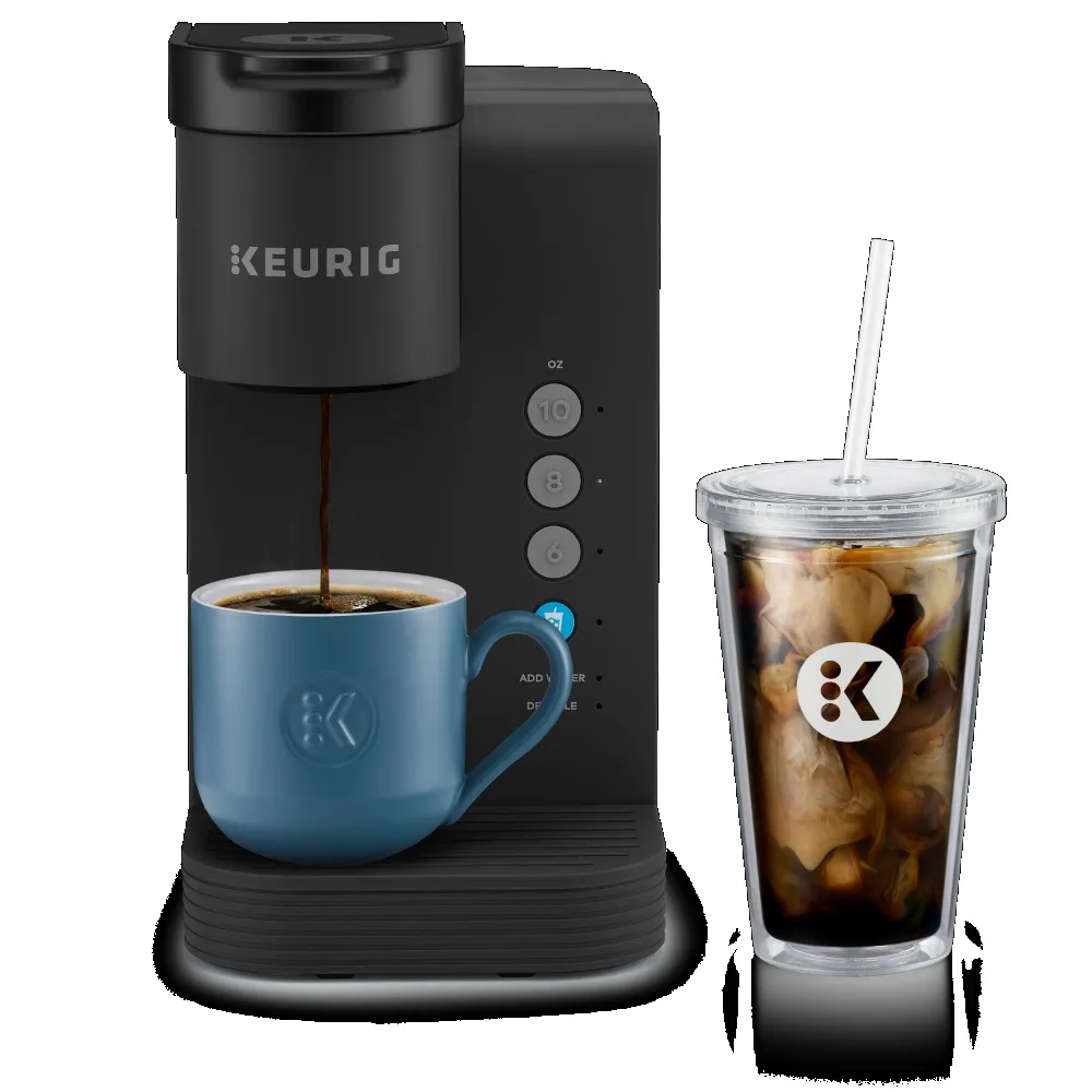 NEW Keurig K-Iced Essentials Iced and Hot Single-Serve K-Cup Pod Coffee Maker, White 2