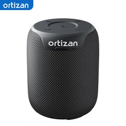 15W Portable Bluetooth Wireless Speaker with Stereo Sound and Extra Bass - IPX7 Waterproof (Black)
