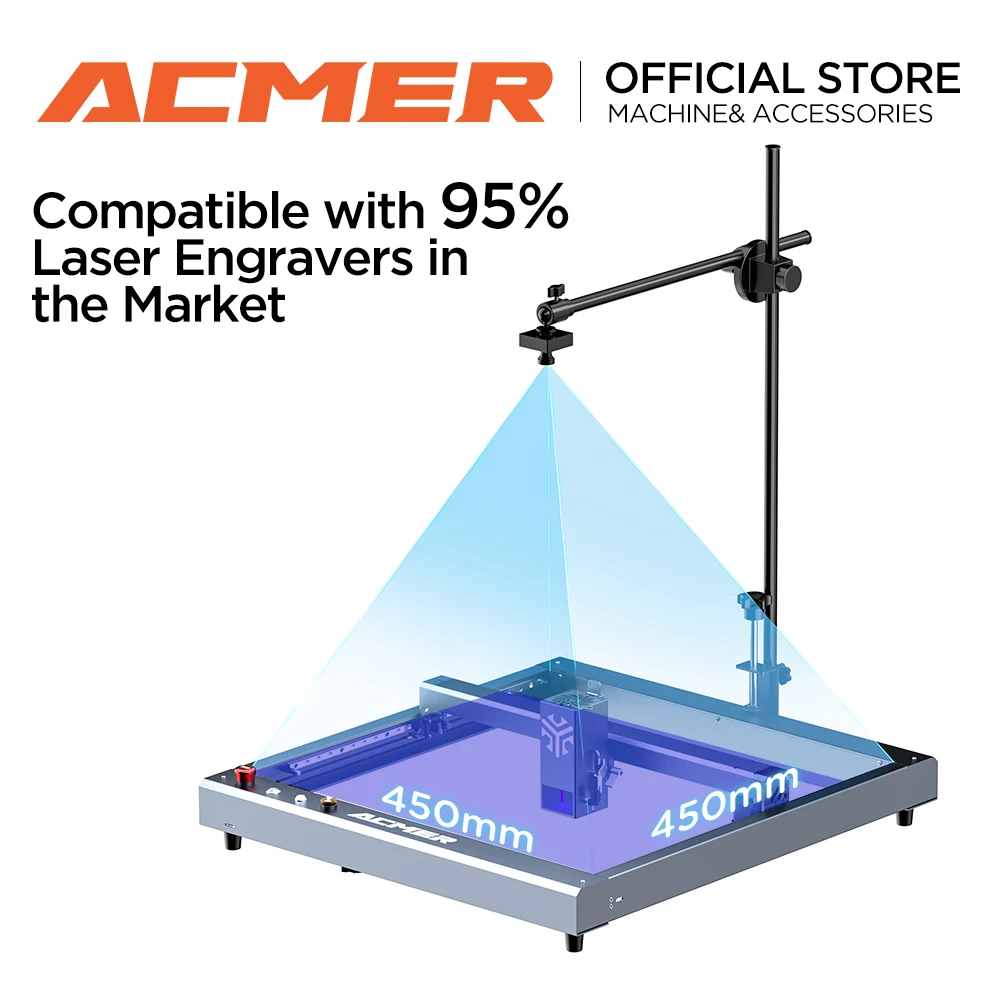 ACMER A500 Camera Lightbrun Precise Positioning HD Industrial Camera For acmer Laser Engraving P1 10W P2 33W Series industrial camera