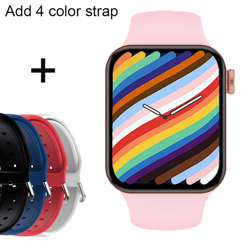 2022 Smart Watch Series 7 IWO Smartwatch Men Women 44mm BT Call Sports Fitness Tracker Clock For Apple Xiaomi Huawei PK X8 Max 
