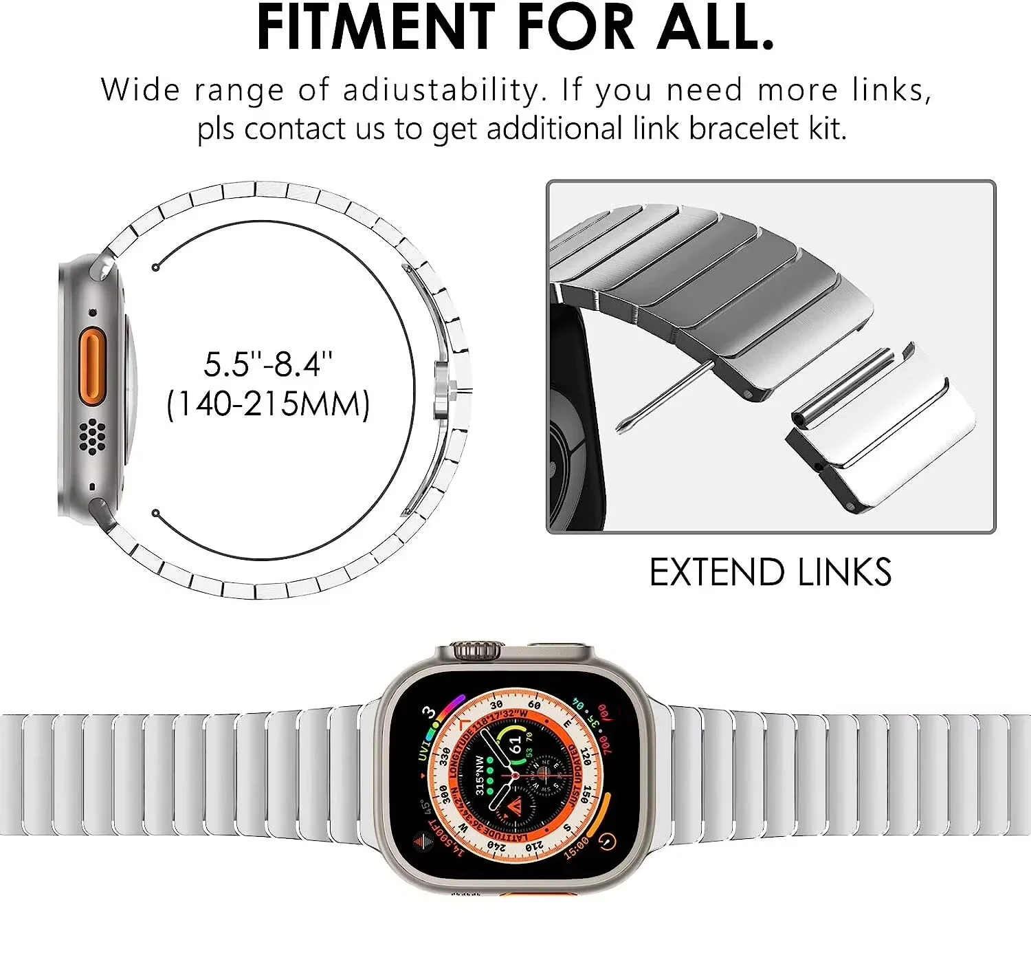 Stainless Steel Bracelet Strap
