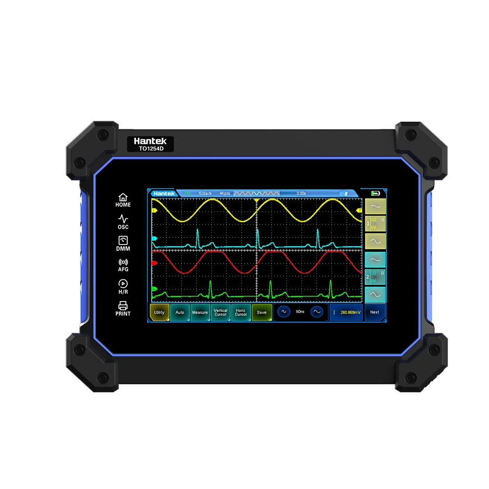 Hantek TO1112D Touch Screen Digital Oscilloscope 2 Channels 110Mhz 