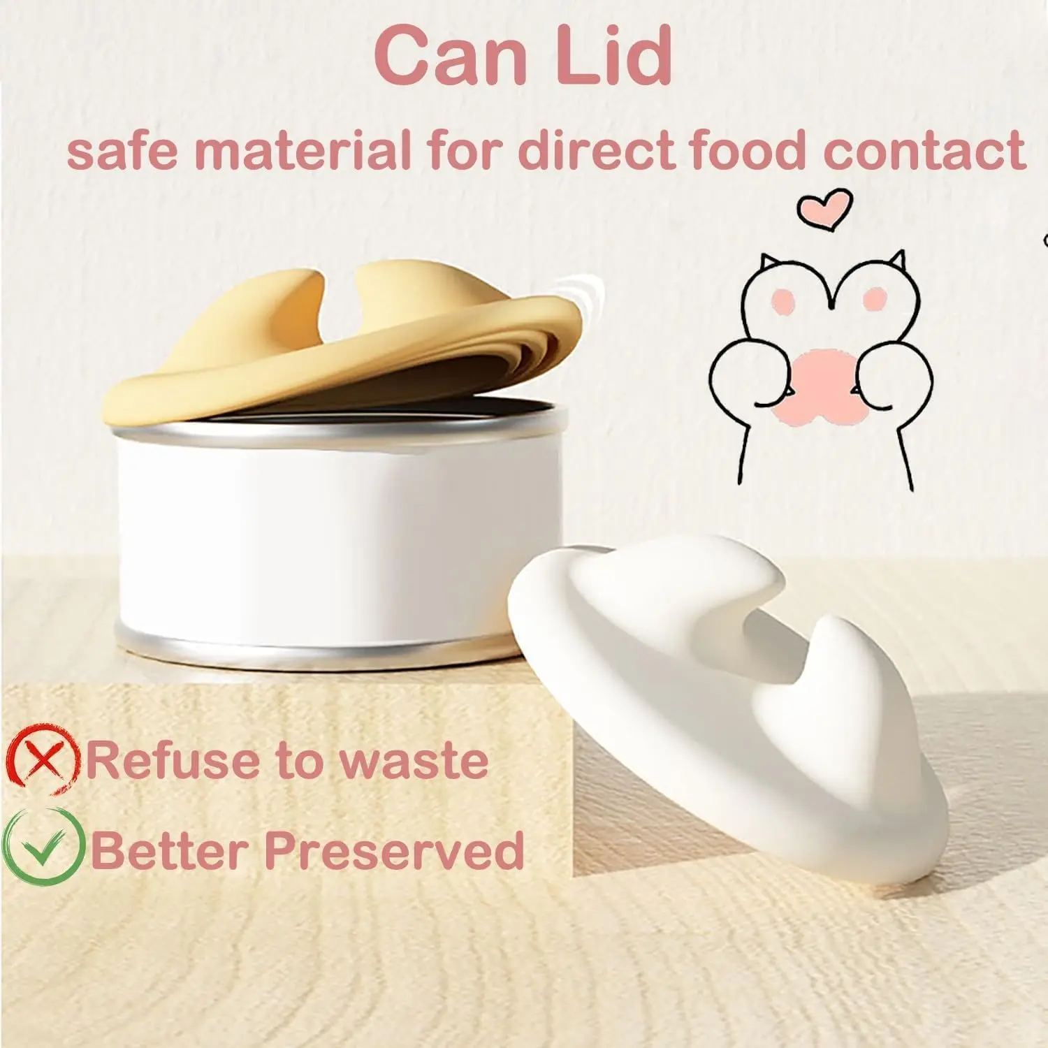 Kit 4 Colheres Para Ração Pet - Silicone Seguro E Fácil Limpeza