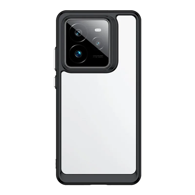 Enhanced Protective Case Cover - TPU Border & Acrylic Backplane Bumper