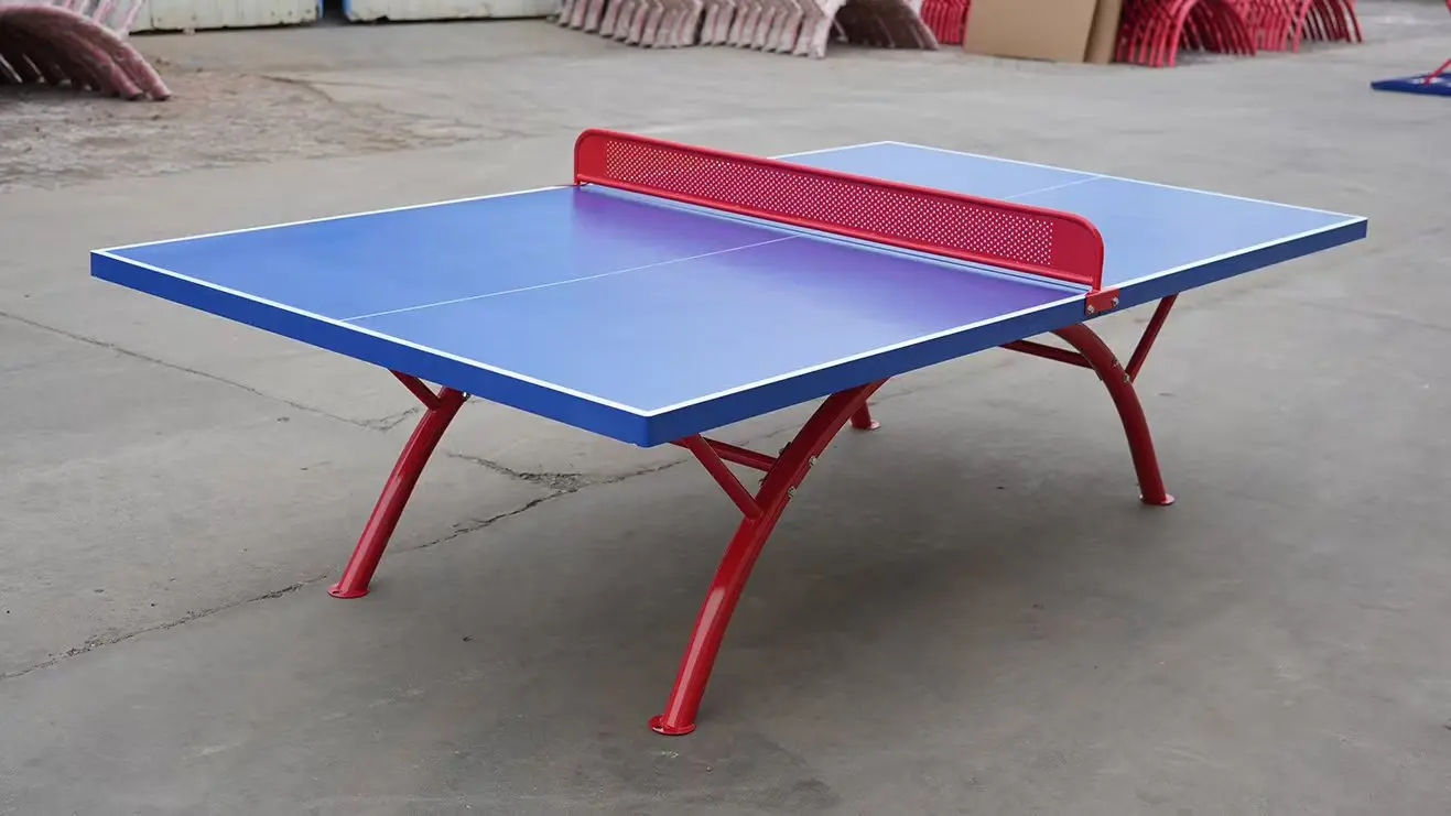 Durable in Use Outdoor Foldable Table Tennis Table Waterproof Parks Indoor Style Ping P Ong
