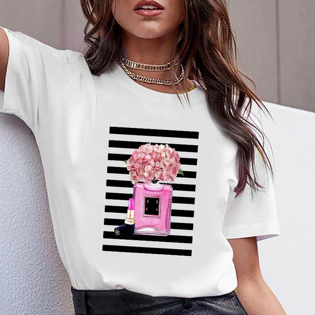 camisetas de chanel de mujer