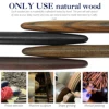 STONEGO Handcrafted Wood Fountain Pens, Vintage Fountain Pen, Medium Nib, Includes 4 Ink Cartridges and Ink Refill Converter 5