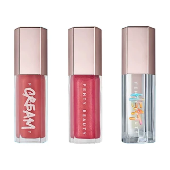 Fashion Fenty Beauty Lip Glaze Umidificante Shine Glitter Lip Plumper Trucco per principianti Rossetto liquido Trucco femminile Cosmetici