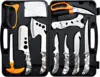 OUTDOORS Hunting Deer Knife Set Field Dressing Kit Portable Butcher Game Processor Set, 12 Pieces 1