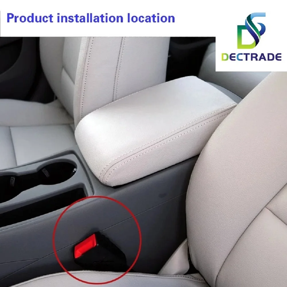 DECTRADE Car Front Safety Seat Belt Buckle Extender Clip Socket with Warning Cable For VW Bora-19G 857 755 19G 857 756