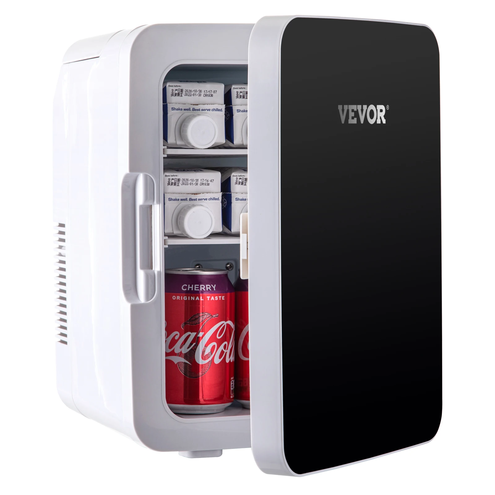 Mini nevera, 3.7 litros/6 latas, refrigerador portátil y calentador  personal para el cuidado de la piel, cosméticos, bebidas, alimentos, ideal  para