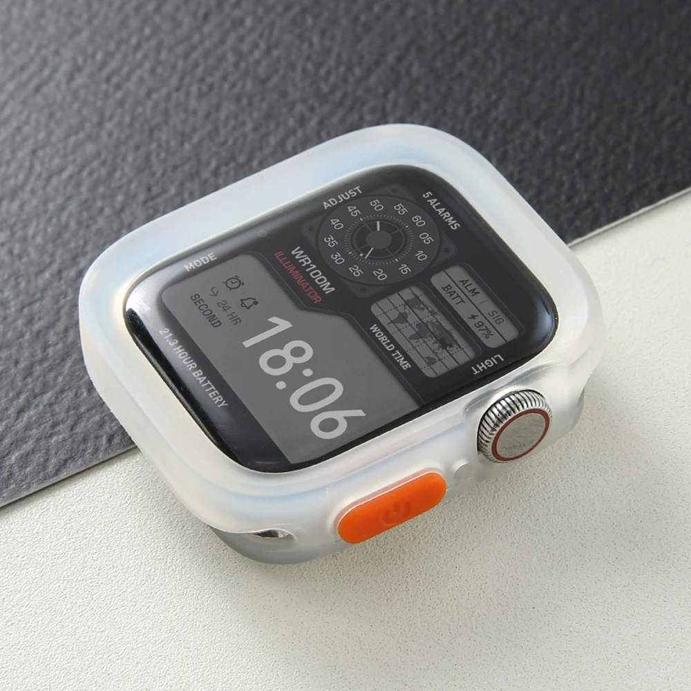 ตัวเลือกสินค้า ซิลิโคนใสกันรอย Apple Watch ทุกรุ่น