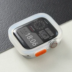 Durable Soft Silicone Protective Case for Series 10 46mm (Transparent)