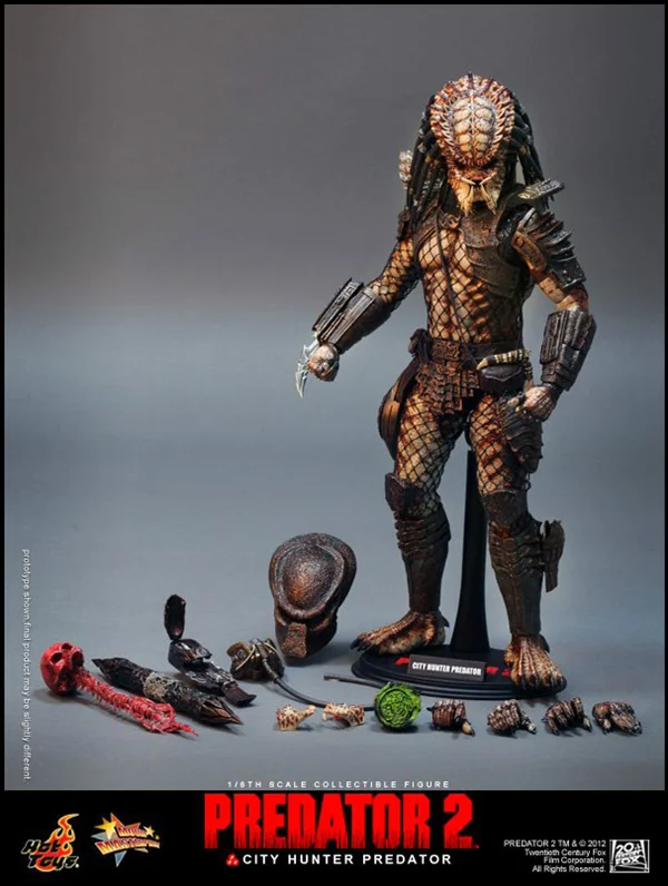 In Stock HOT TOYS MMS173 CITY HUNTER PREDATOR 2.0 1/6 Movable