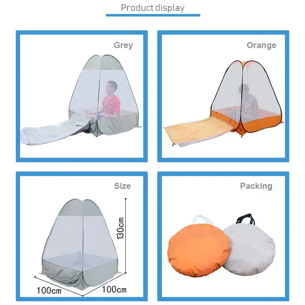 Outdoor Tent Indoor Meditation Tent Single-layer Quick Folding Camping Yoga  Equipment For Field Travel Dropship