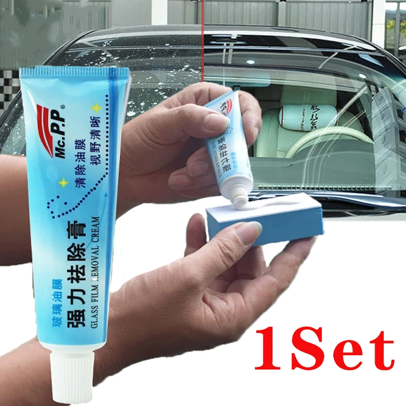 Car Windshield Oil Film Remover Polishing Degreaser Cleaner For Bathroom  Window Glass Cleaning Polishing Paste| | - AliExpress