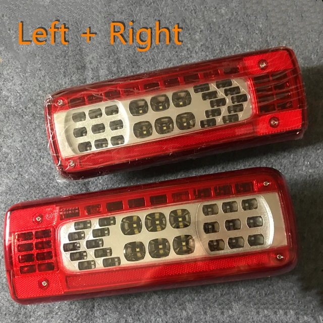 Left\Right For Volvo FH 460 FMX 500 24V LED Rear Light Heavy Truck