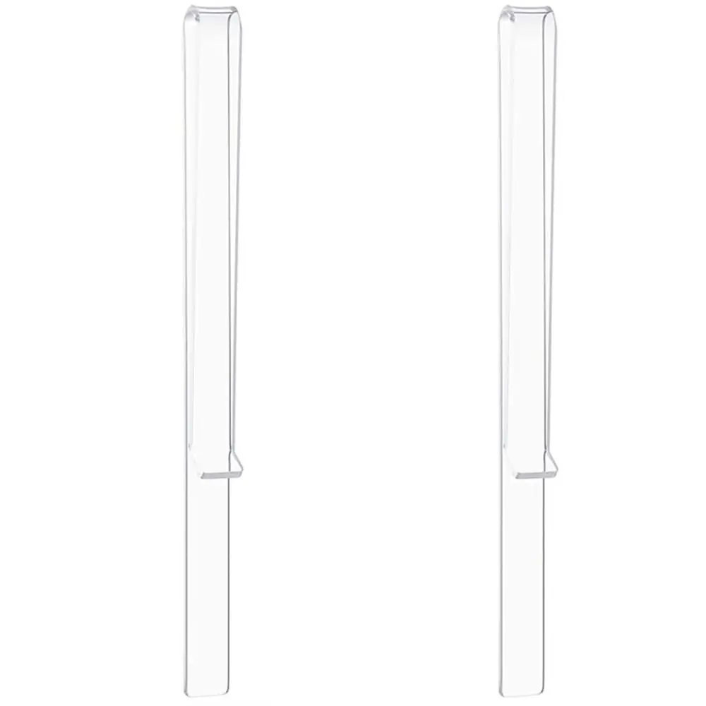 1pair Accessories Easy Reading Piano Music Book Clip Clear Acrylic Music Binders Clip Piano Supplies Book Holder