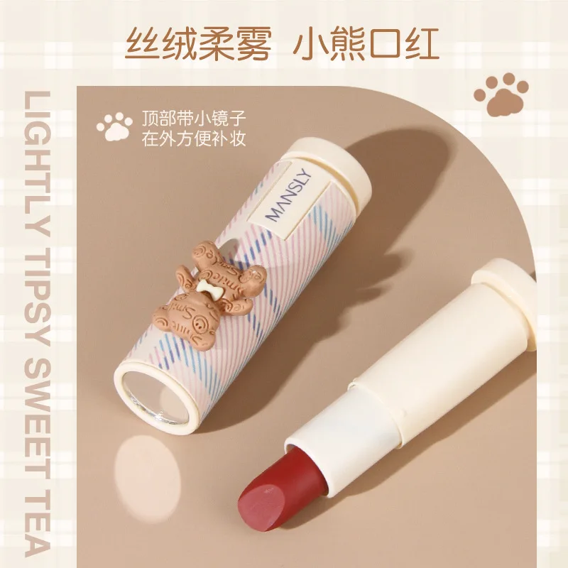 Little Bear Makeup Set Powder Delicate Makeup before Student Party Cheap Easy to Apply Natural Base