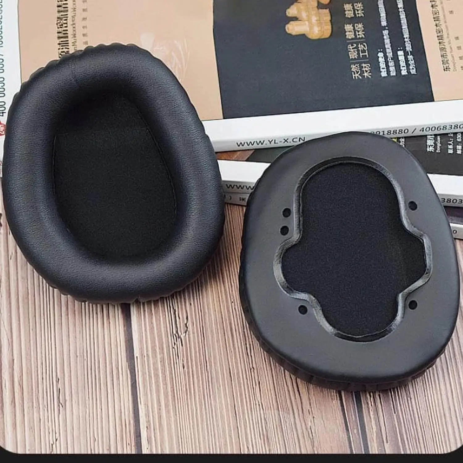 Replacement Ear Pads Cushions Earpad Cover Compatible with ASUS ROG Centurion True 7.1 Gaming Headsets