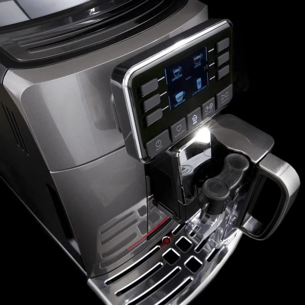 Gaggia Cadorna Prestige Super-Automatic Espresso Machine, Medium, 60.8 fl.oz. Anthracite