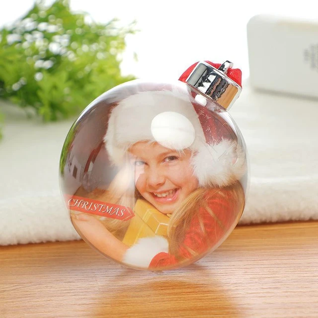 Christmas Clear Ball Transparent Craft Plastic Fillable Bauble Home Wedding  Party Decor Xmas Tree Hanging Ornaments Gift Box - Christmas Ball Ornaments  - AliExpress